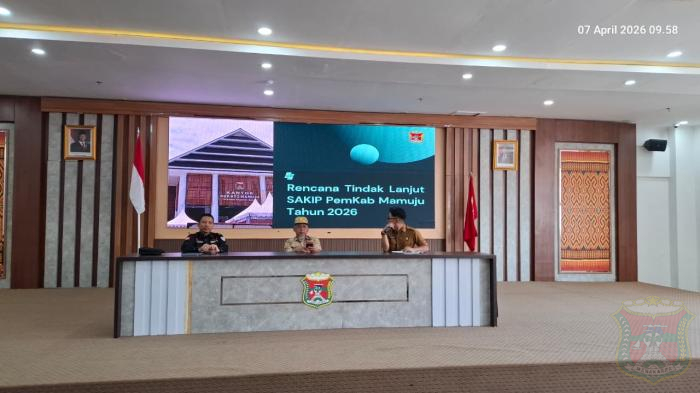 Nilai SAKIP Kabupaten Mamuju Raih Predikat “B”