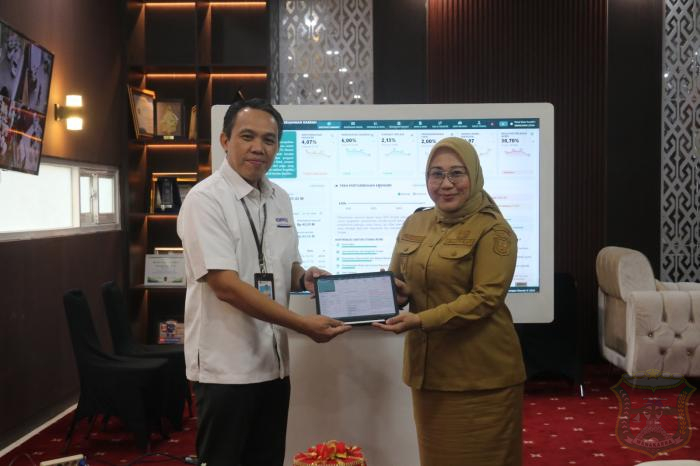 Bupati Mamuju Harapkan Sistem Informasi Ekonomi dan Keuangan Daerah Semakin “Real Time”