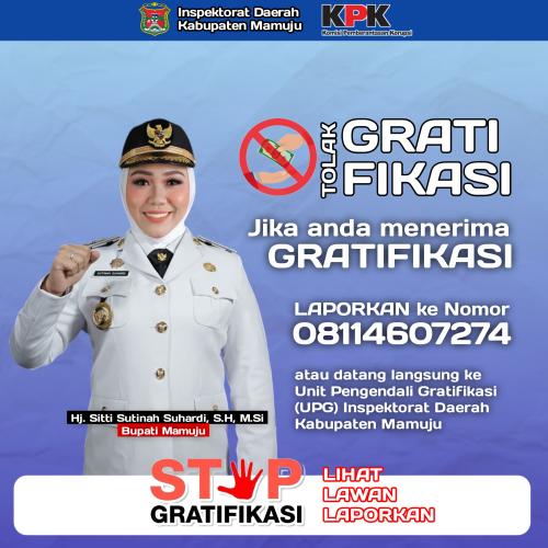 Tolak Gratifikasi